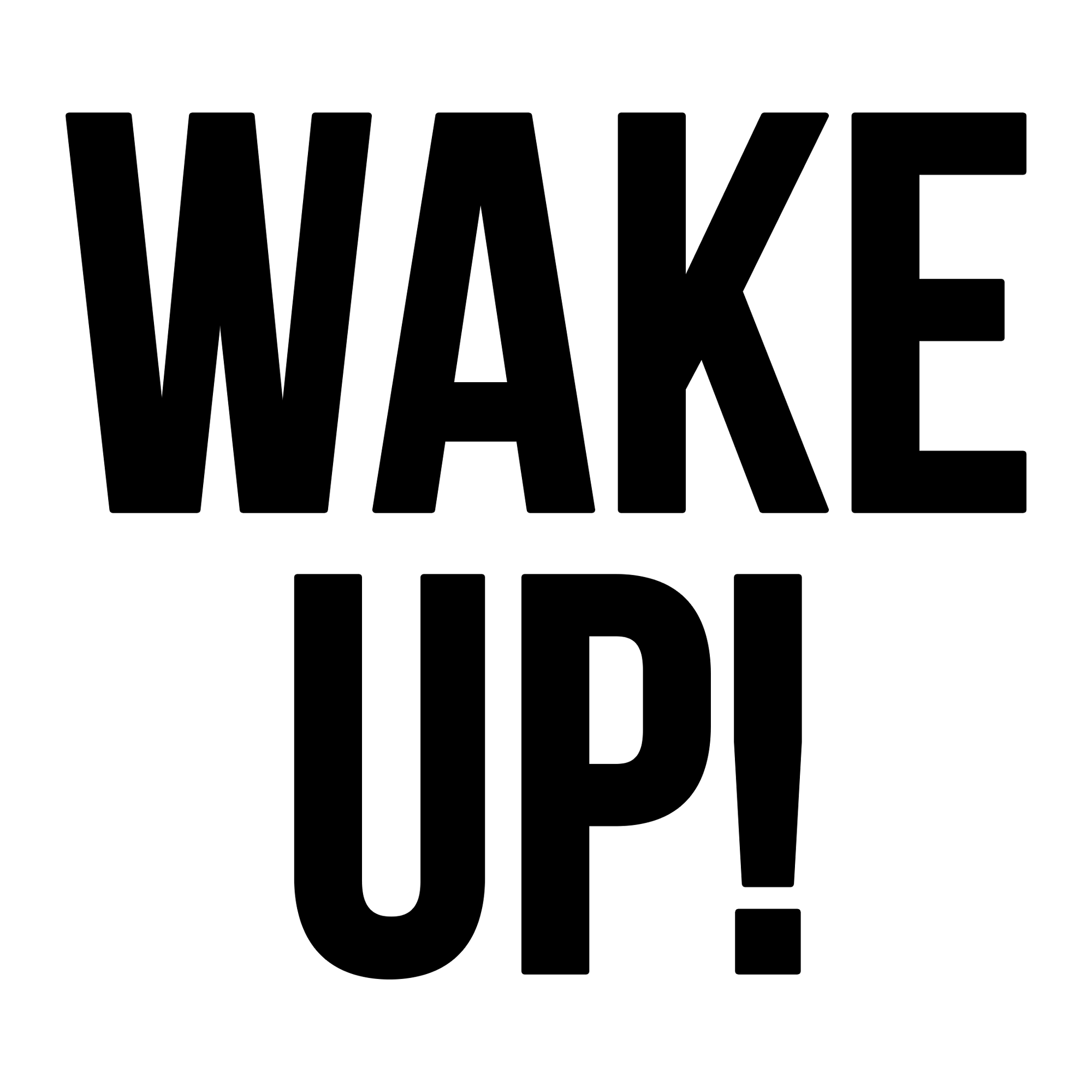 WAKE UP! 1ST ANNIVERSARY COLLECTION