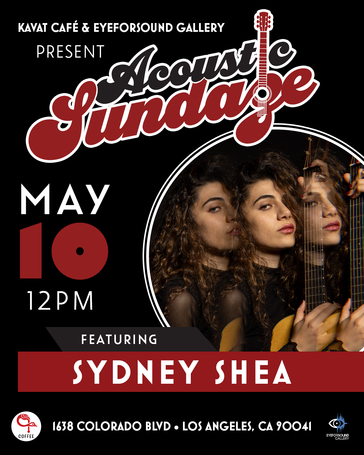 ACOUSTIC SUNDAZE @ KAVAT CAFÉ / EYEFORSOUND GALLERY