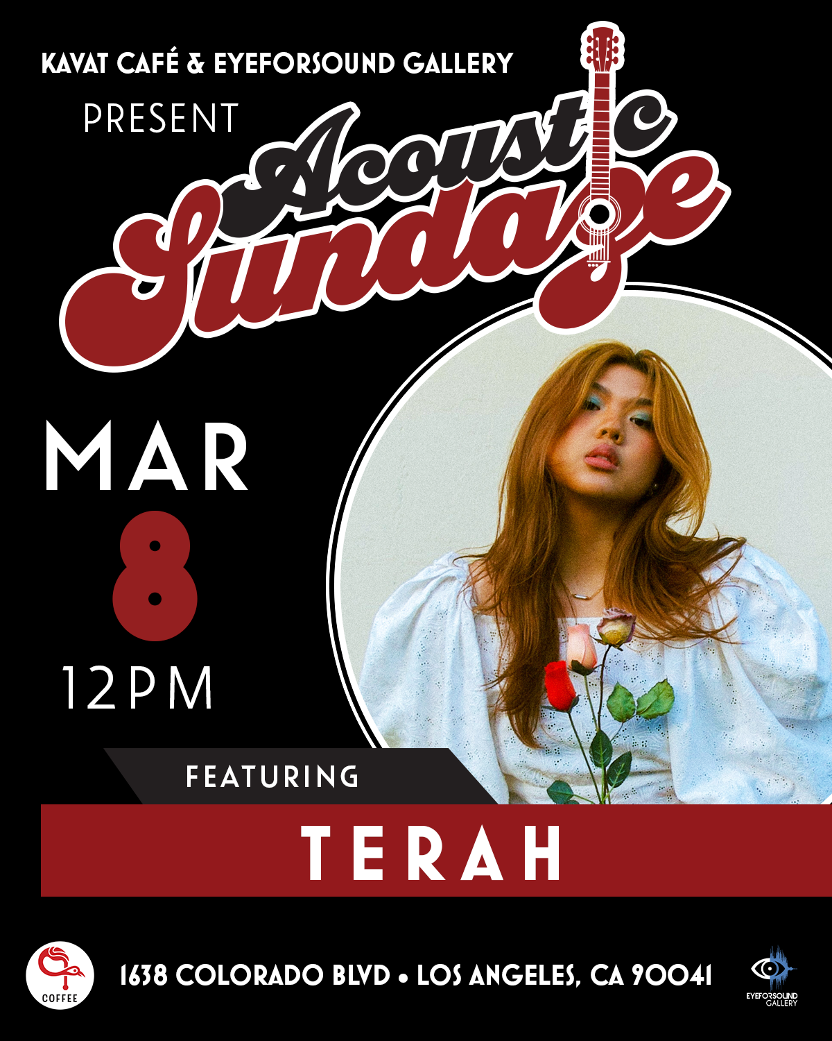 ACOUSTIC SUNDAZE @ KAVAT CAFÉ / EYEFORSOUND GALLERY