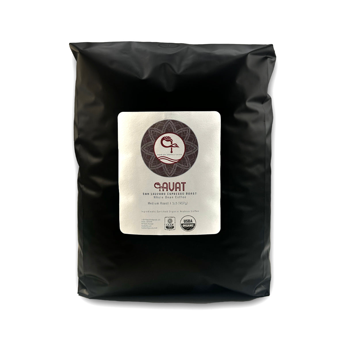 Premium Espresso Roast - San Lazzaro Blend (Medium Roast) - 5lb Bag