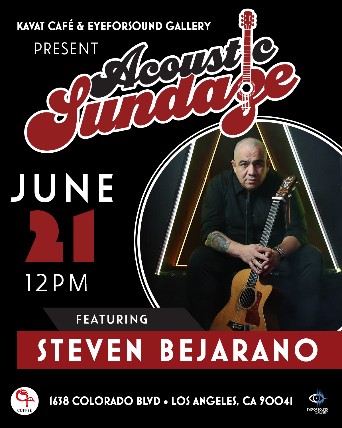 ACOUSTIC SUNDAZE @ KAVAT CAFÉ / EYEFORSOUND GALLERY