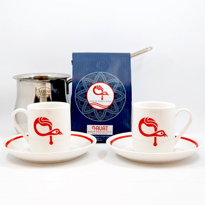 Armenian Coffee Starter Set & Gift Pack (Signature ԳAVAT Coffee Cups)